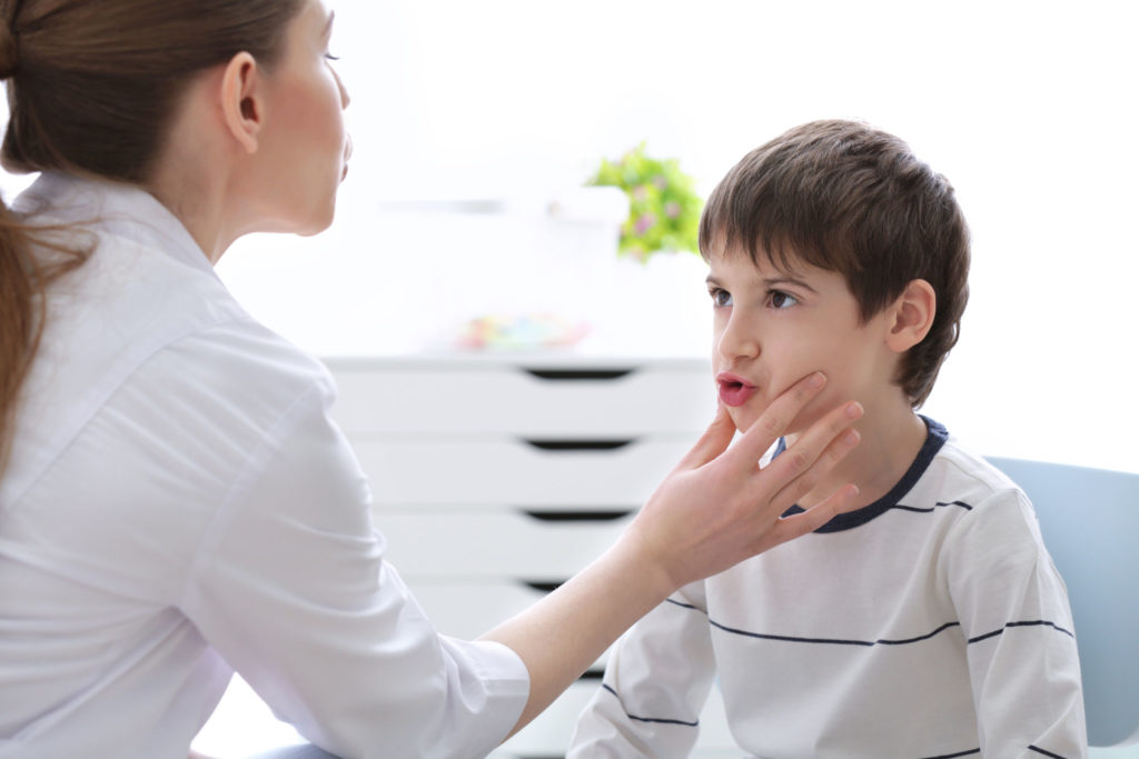 dental patient undergoing speech therapy Dana Point CA